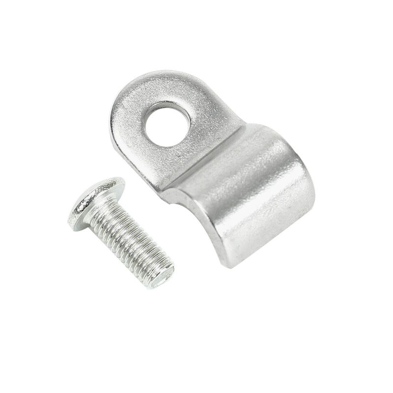 SUPERFASTRACING 24pcs 1/4" Stainless Steel Brake Line Clamp & Screw Street Rod Custom Dune Buggy - Image 2